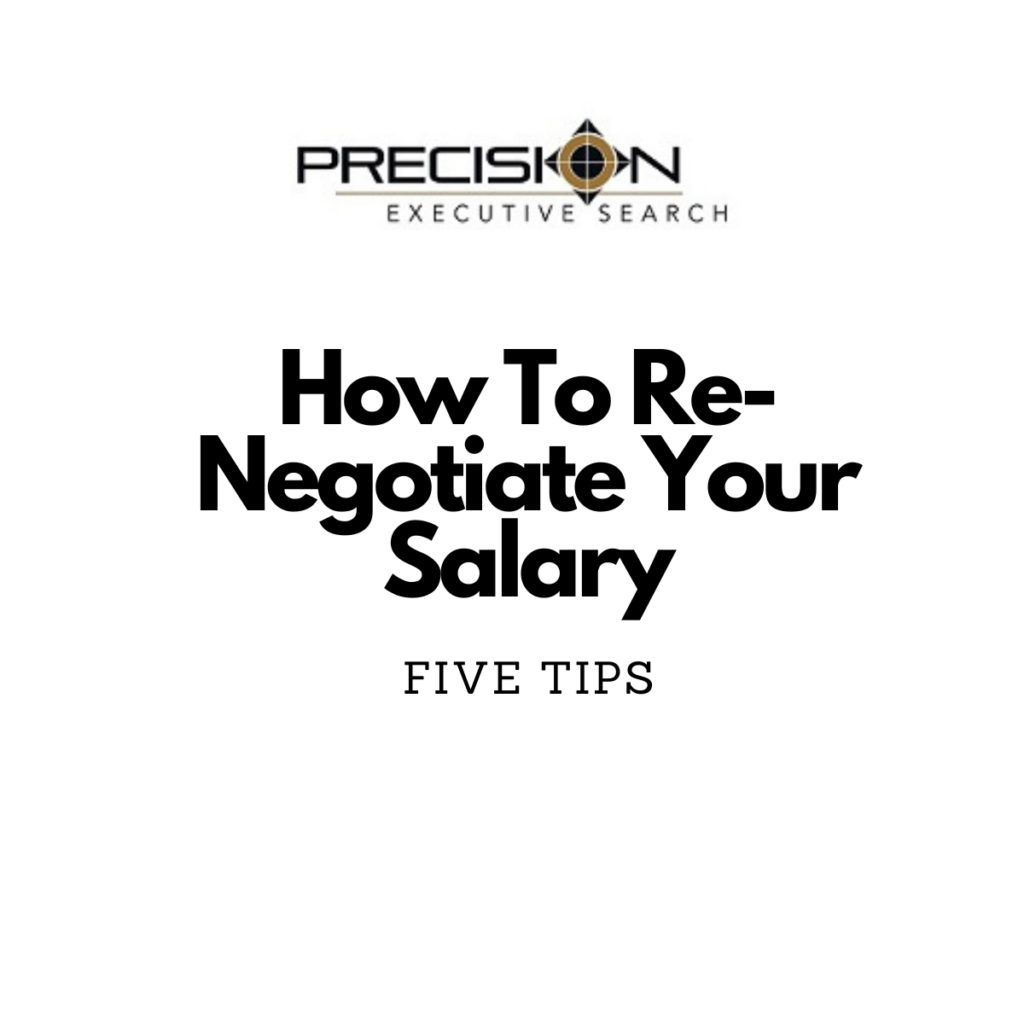 How To ReNegotiate Your Salary Precision Executive Search